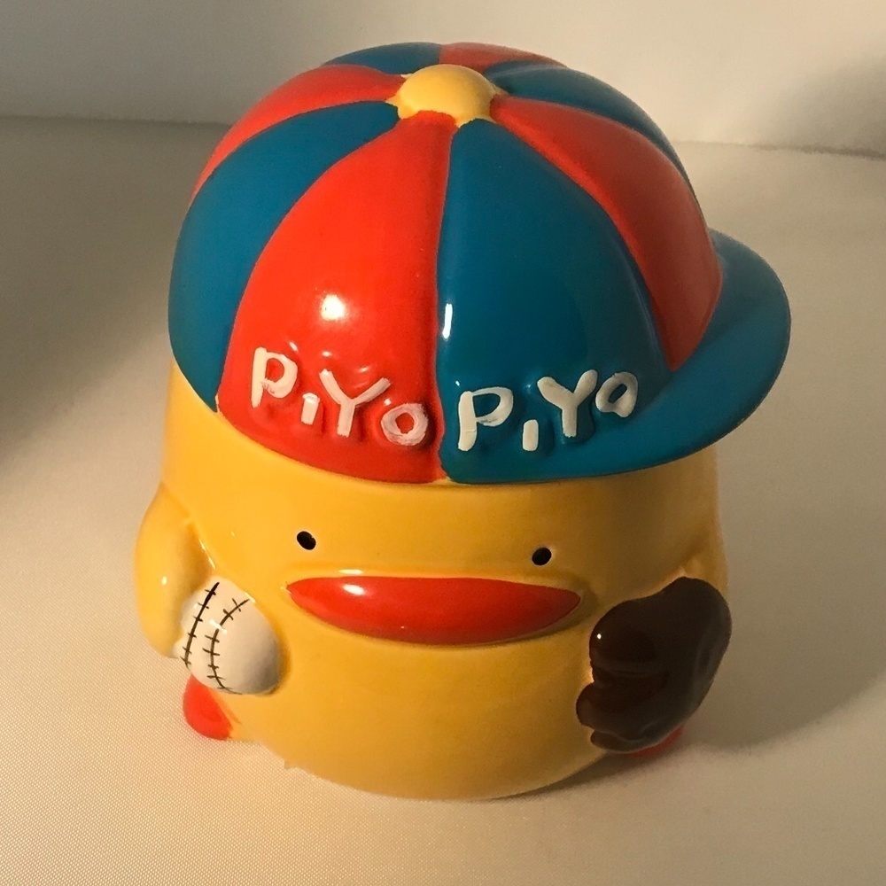 PIYO PIYO Money Bank Ceramic Vintage